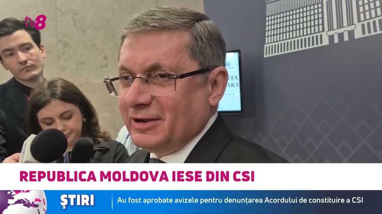 Au fost aprobate avizele pentru denunțarea Acordului de constituire a CSI