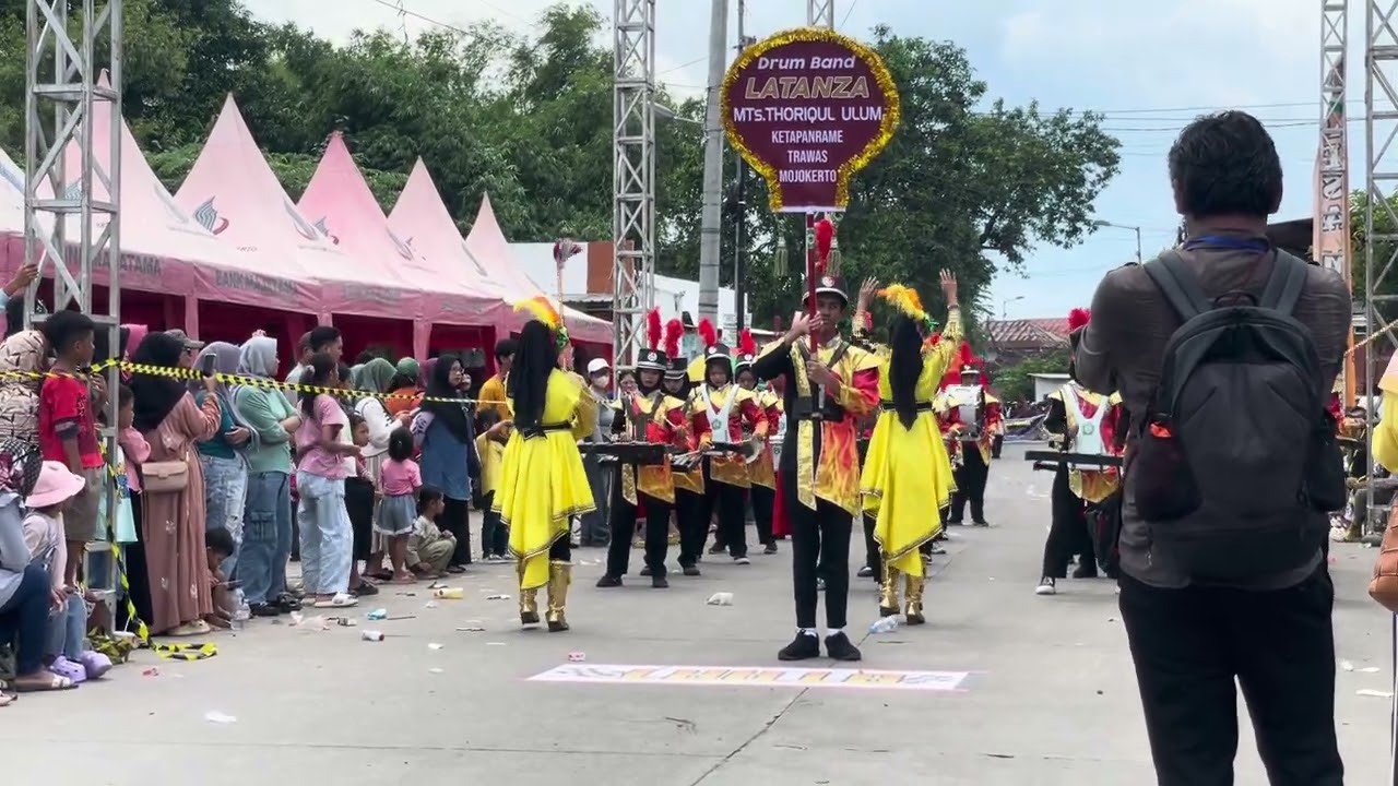 Gambangn Suling Aransemen Keyboard Elektrik joss jiss  #streetparadedrumband #drumband
