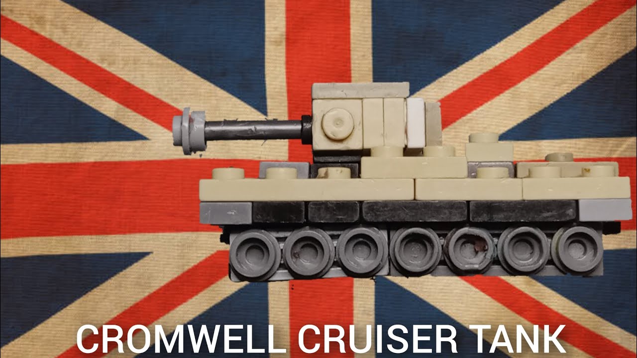 LEGO Mini Cromwell Cruiser Tank Tutorial MOC