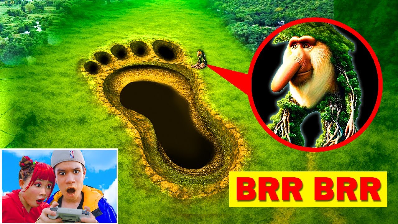 CAUGHT on DRONE: BRR BRR PATAPIM Vs TUNG TUNG TUNG SAHUR in Real Life!