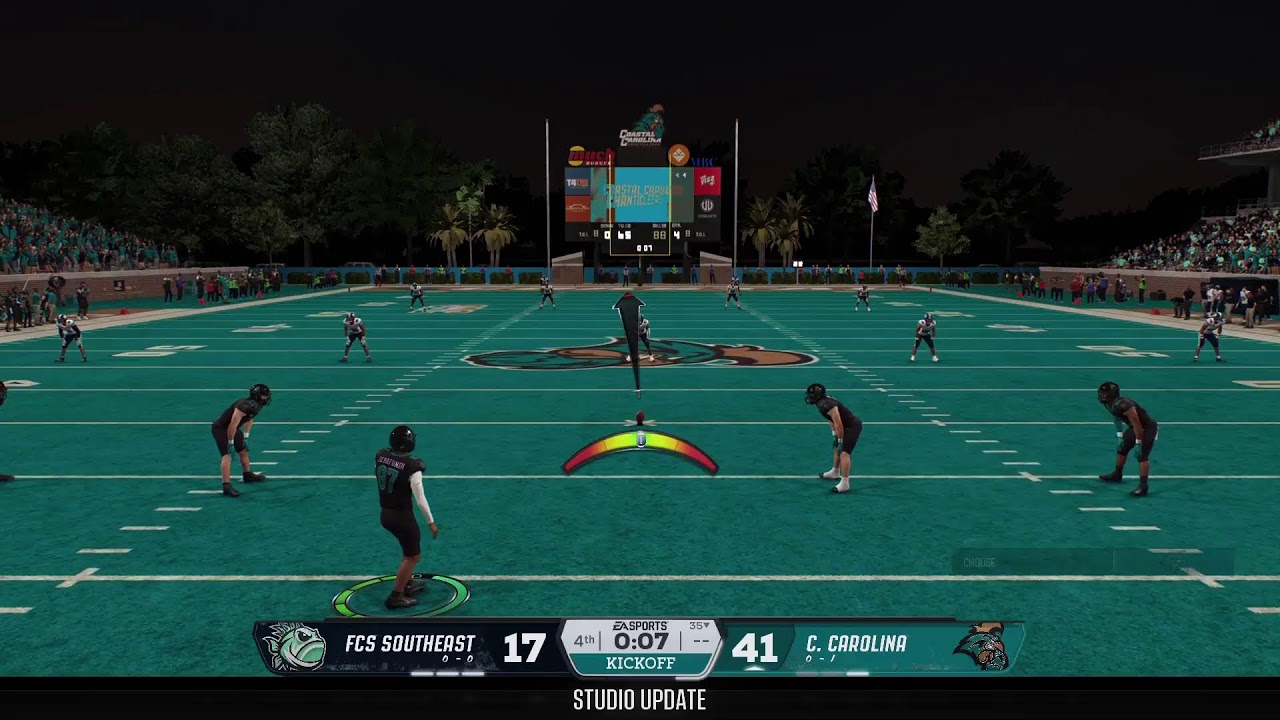 CFB DCFB DYNASTY As Costal Carolina Vs Fcs SouthEast