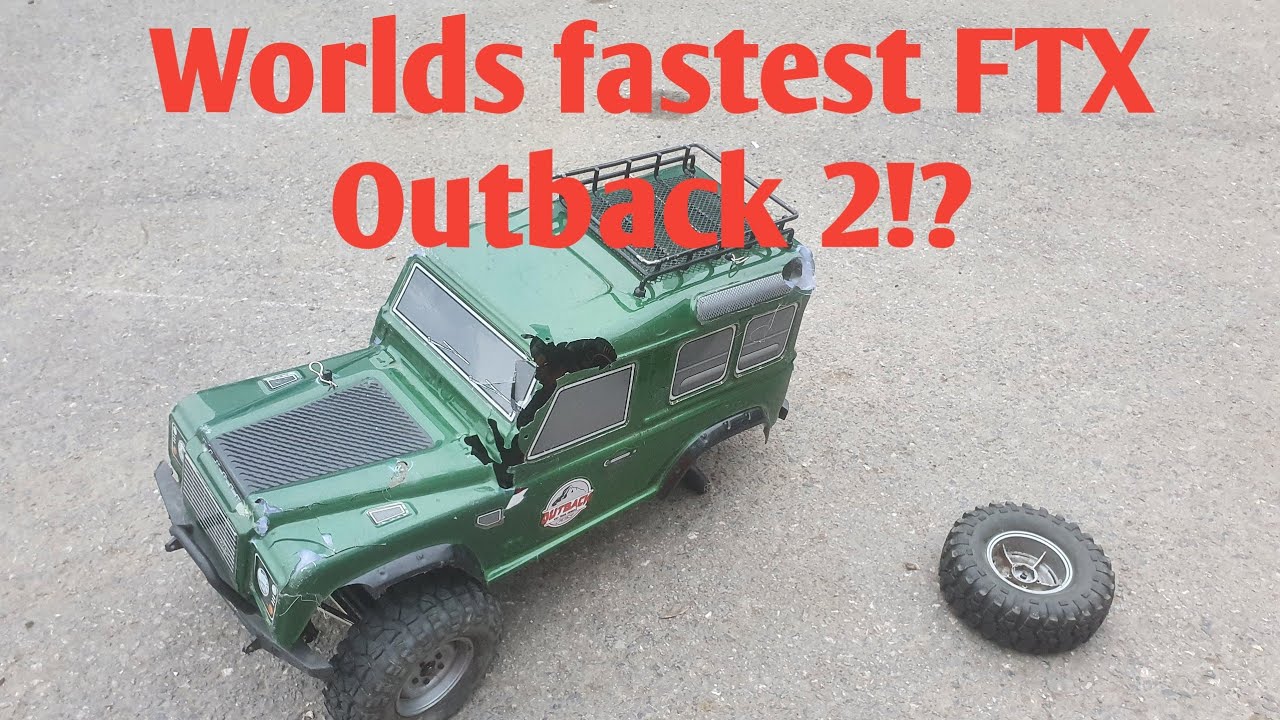 Worlds Fastest FTX Outback 2 RC Crawler
