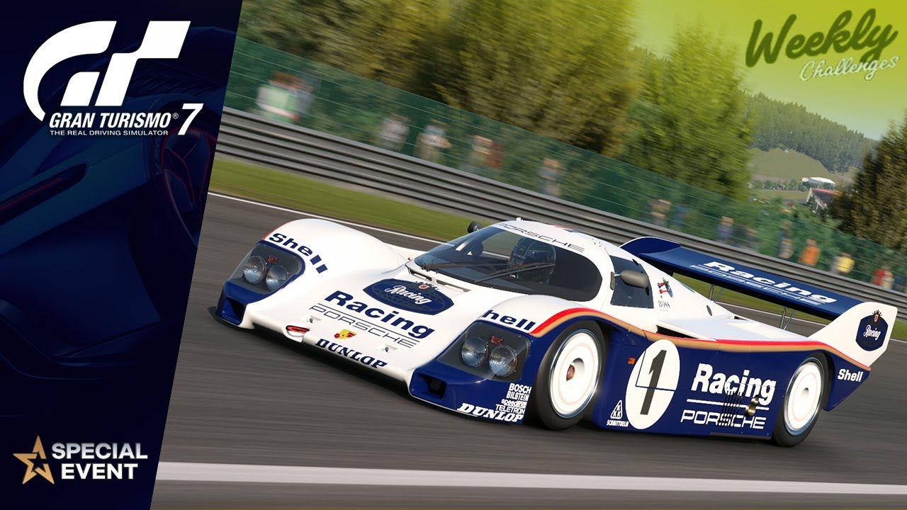 Gran Turismo 7 - Special Event: Group C - Spa-Francorchamps (Porsche 962 C)