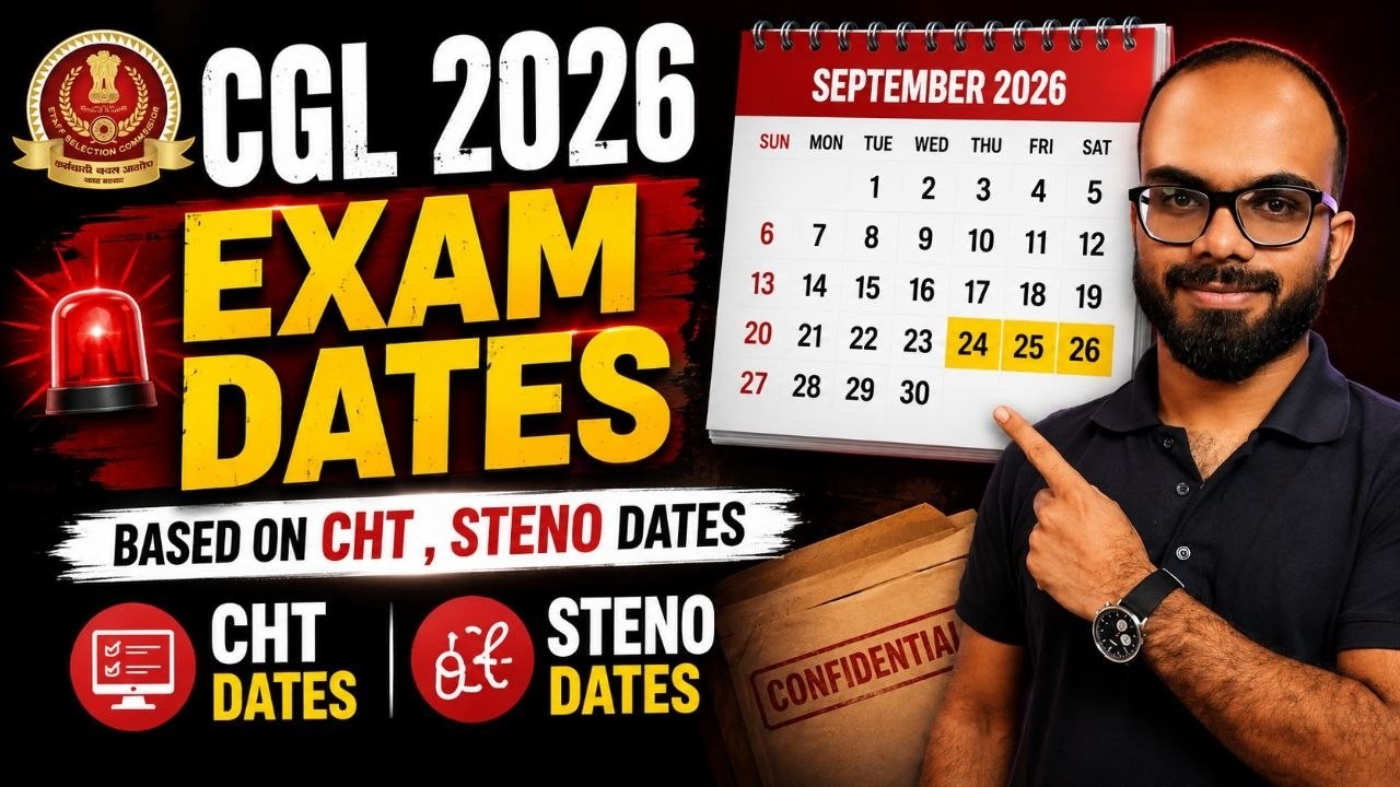 SSC Latest Notice! CGL Tier-1 2026  Expected Date