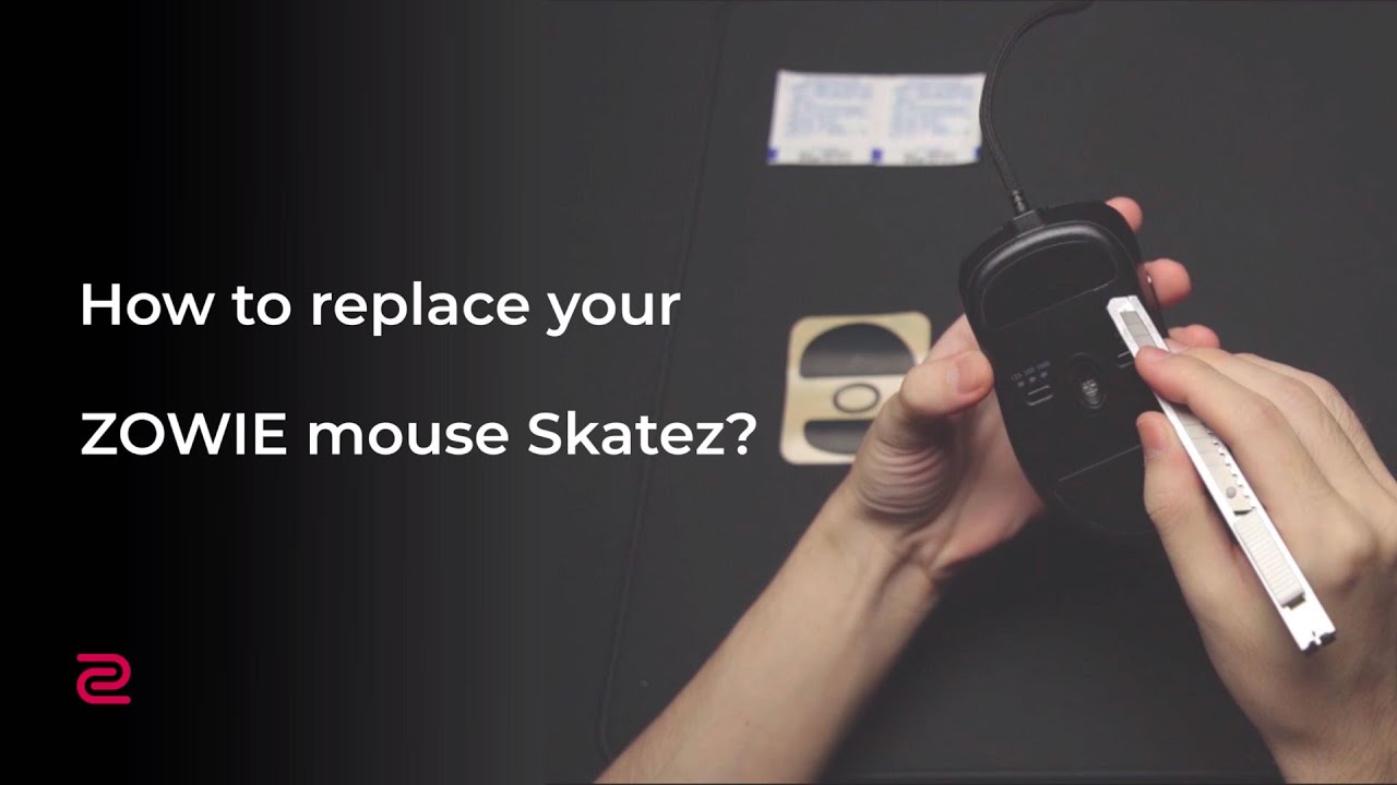 How to replace your ZOWIE mouse Skatez?