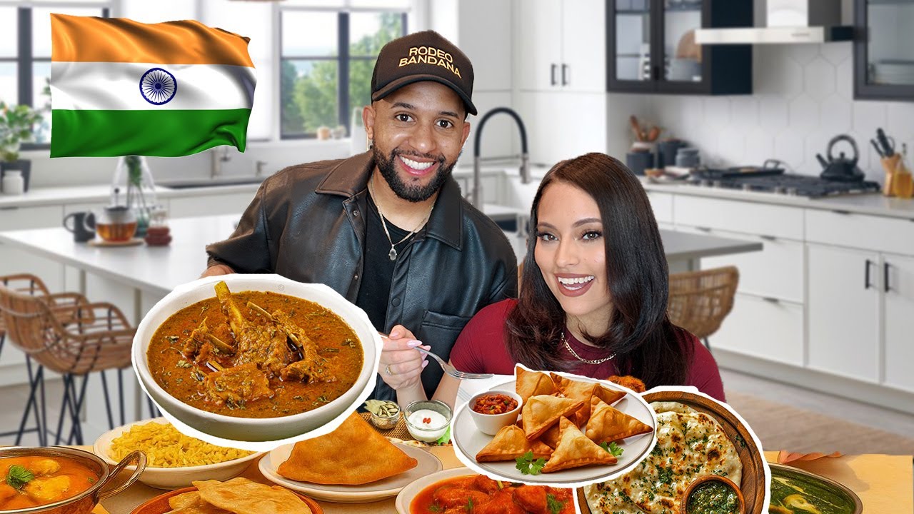 Trying Indian Food For The First Time - (WE ABOLUTELY LOVE IT!!)