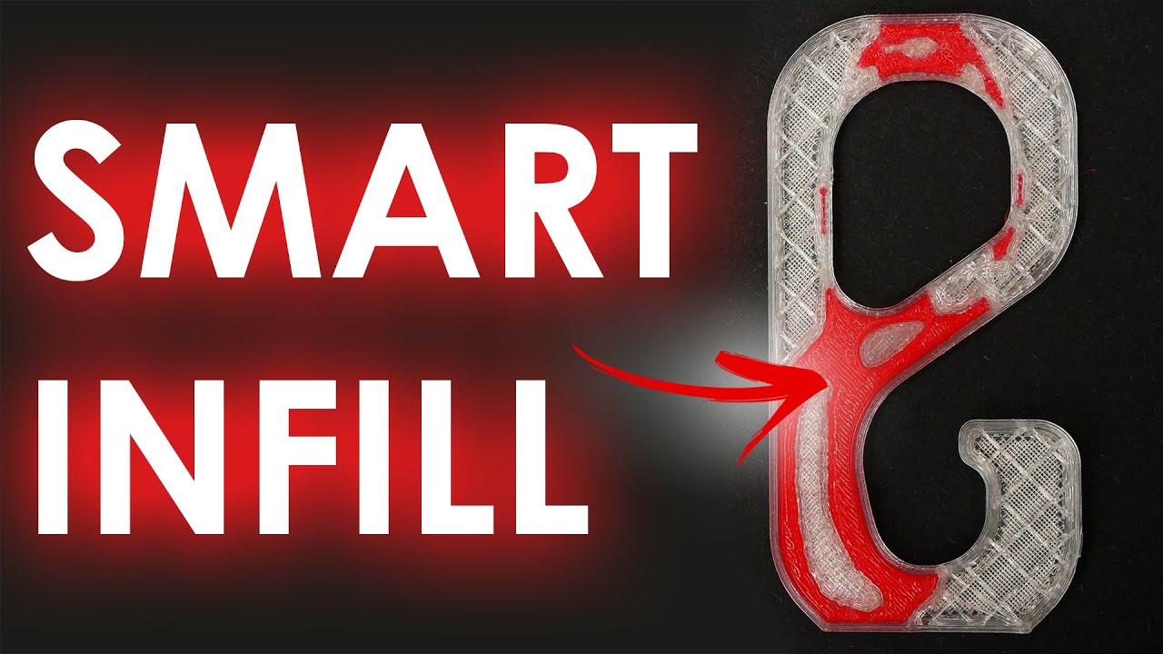 Load dependent Infill placement: Smart Infill for FDM 3D prints!