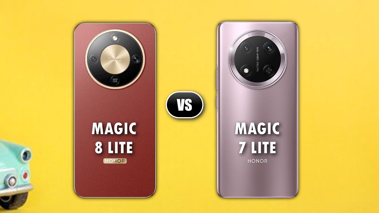 Honor Magic 8 Lite против Honor Magic 7 Lite. Honor — популярный телефон среднего класса.