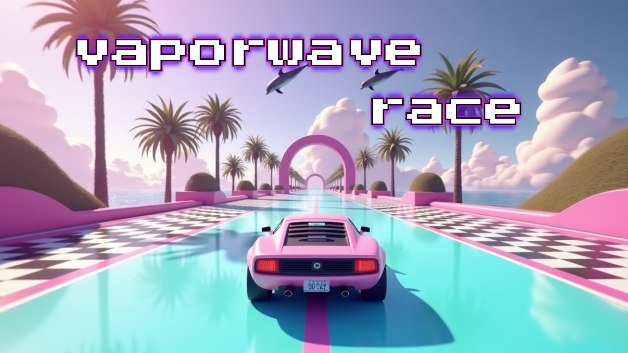 Retro Synthwave | Vaporwave Racing Dreams
