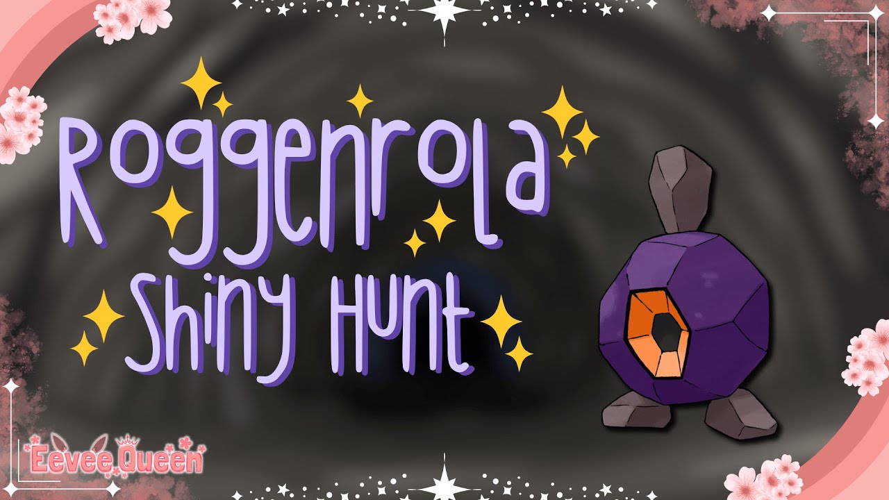 pokémon shield: shiny roggenrola wild encounter hunt!! :] #shorts
