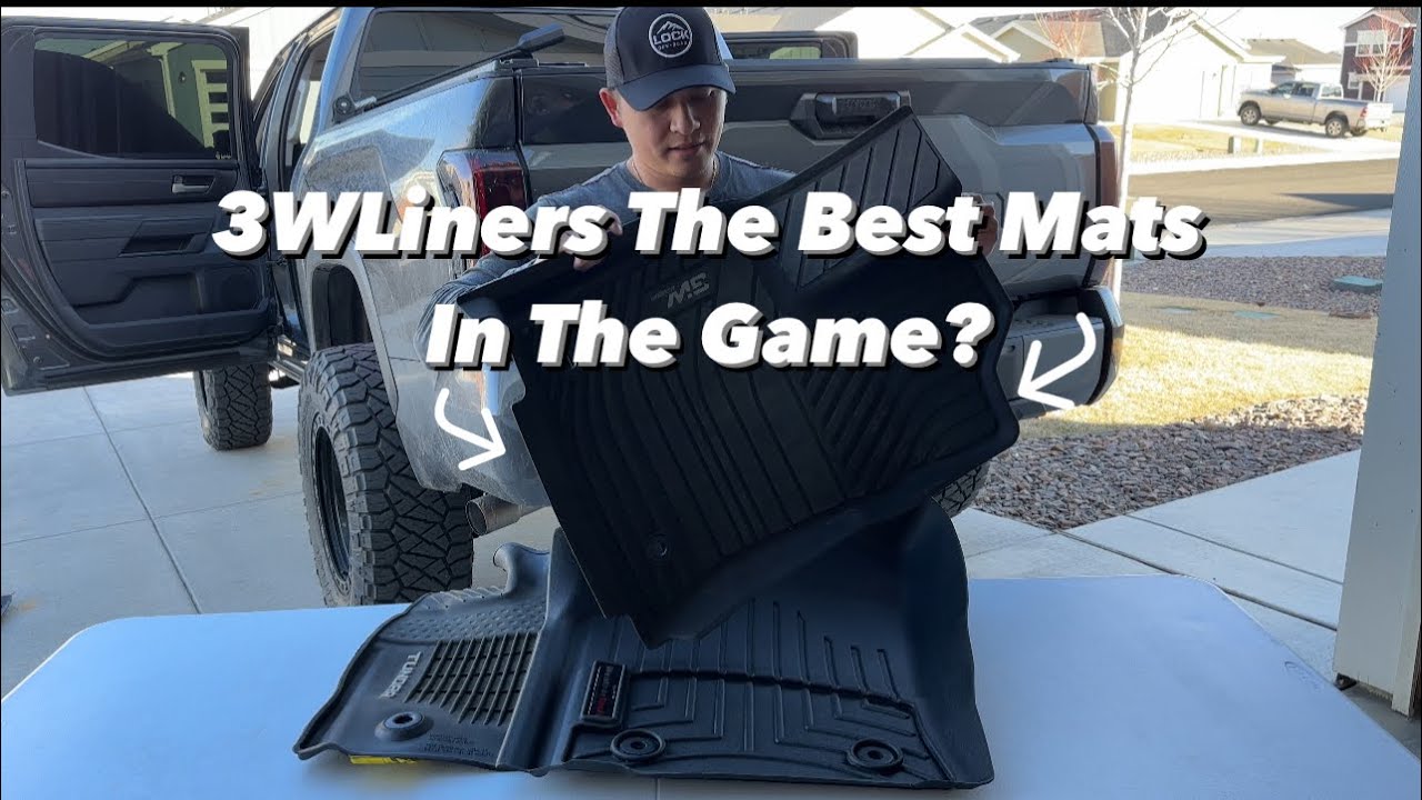 3WLiners Have The Best Toyota Tundra 2022+ All Weather Floor Mats