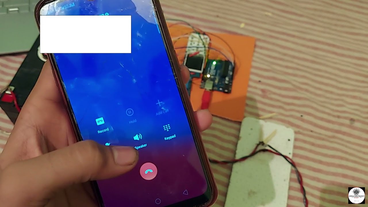 Phone call based Detonator || Triggering relay from phone call |