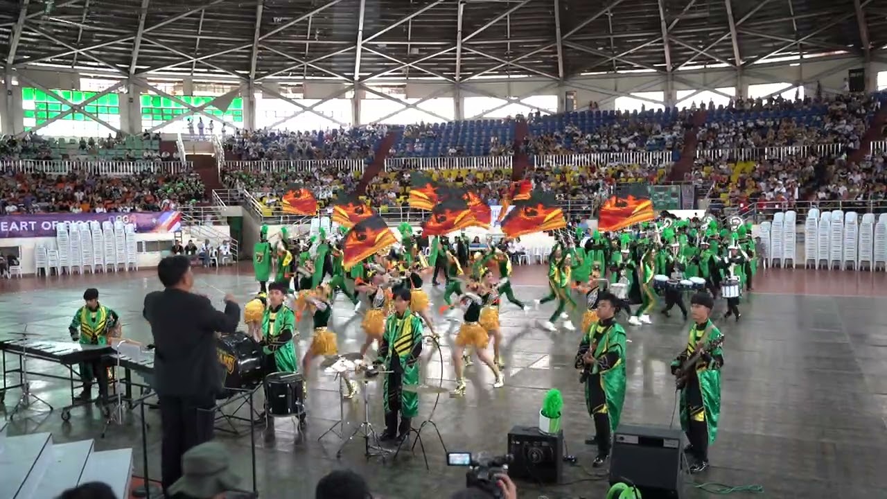 CBSUA Central Bicol State University of Agriculture Band & Majorettes Exhibition 2024