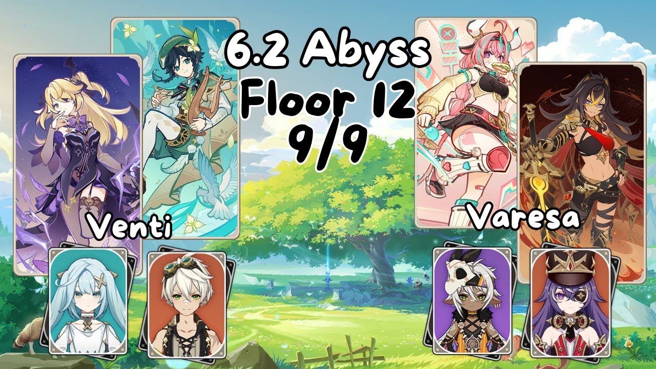 6.2 Abyss Venti 4 stars + Varesa