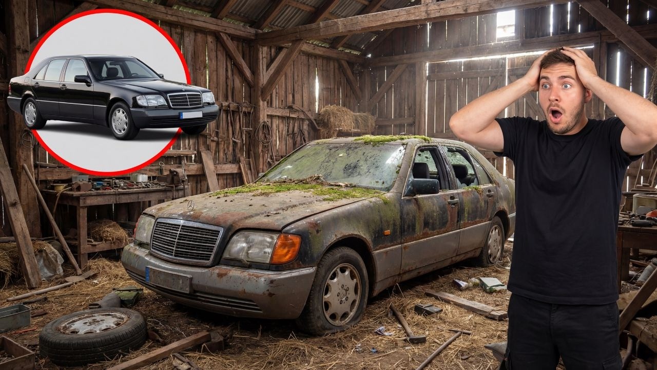Abandoned 1991 Mercedes-Benz S600 W140 V12 Full Restoration | ASMR Restoration