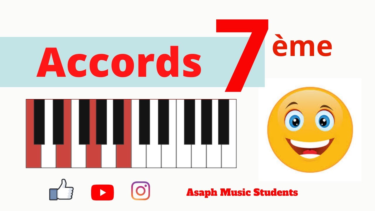 Accords 7ème -Tuto piano