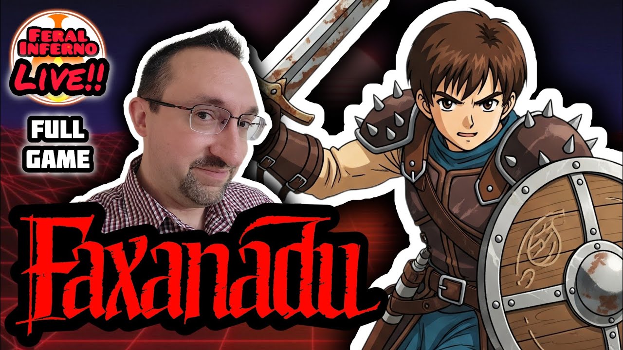 Faxanadu - Full Playthrough - FeralInferno Live!!