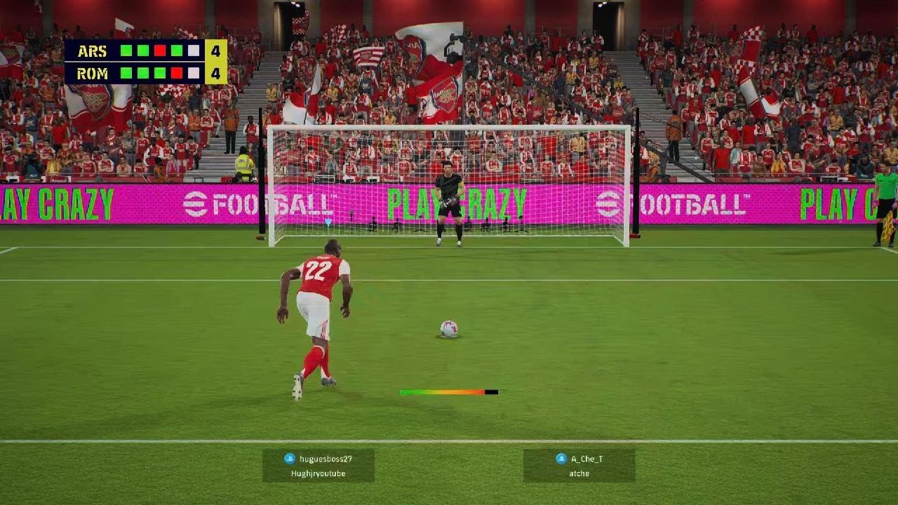 eFootball2026 penalty shootout #gaming #efootbaall2026
