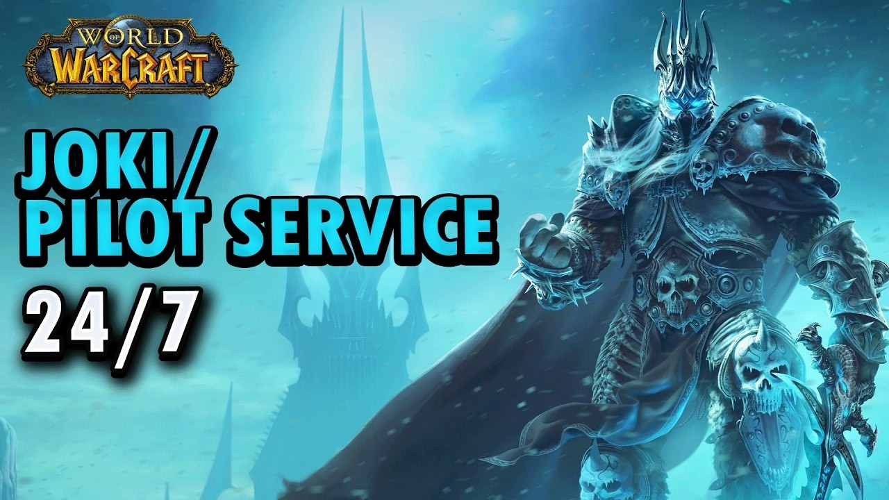 World Of Warcraft Midnight Boosting/Pilot Service (Joki wow) #habib