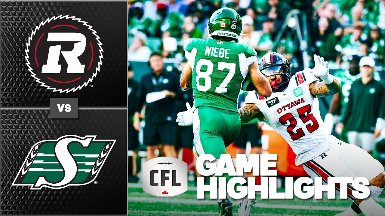 CFL 2026 Recap: Ottawa REDBLACKS @ Saskatchewan Roughriders - Week 10