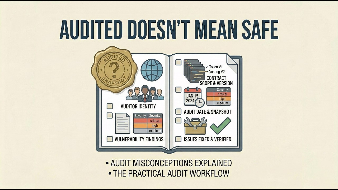Audited &ne; Safe: How to Read Crypto Audit Reports (and spot marketing traps)