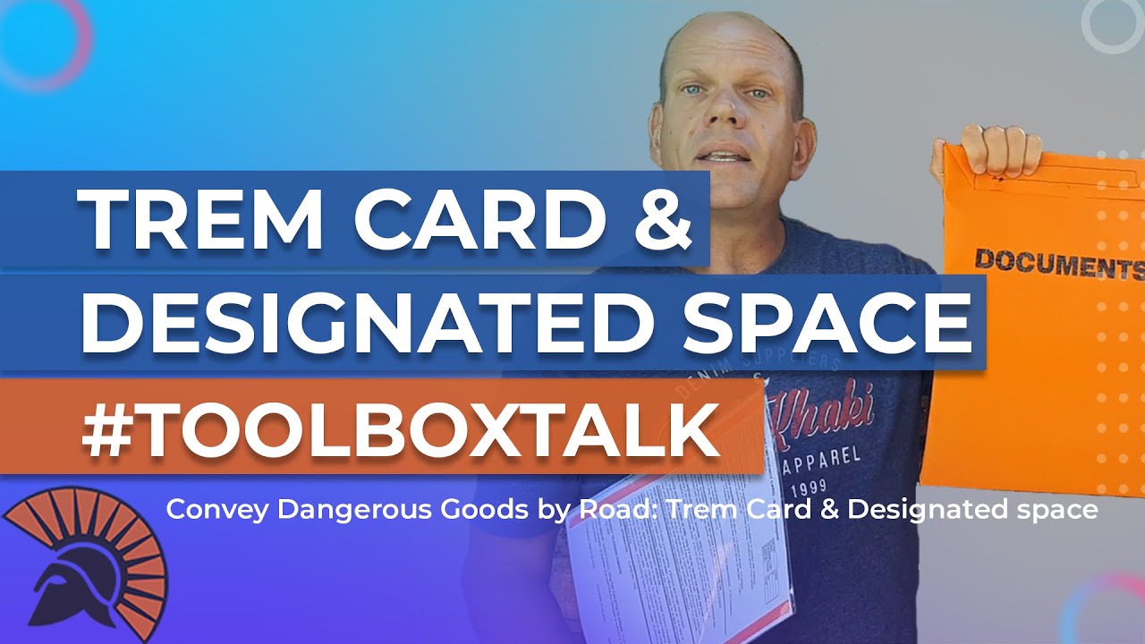 Liderazgo Toolbox Talk – Designated Space & TREM Card