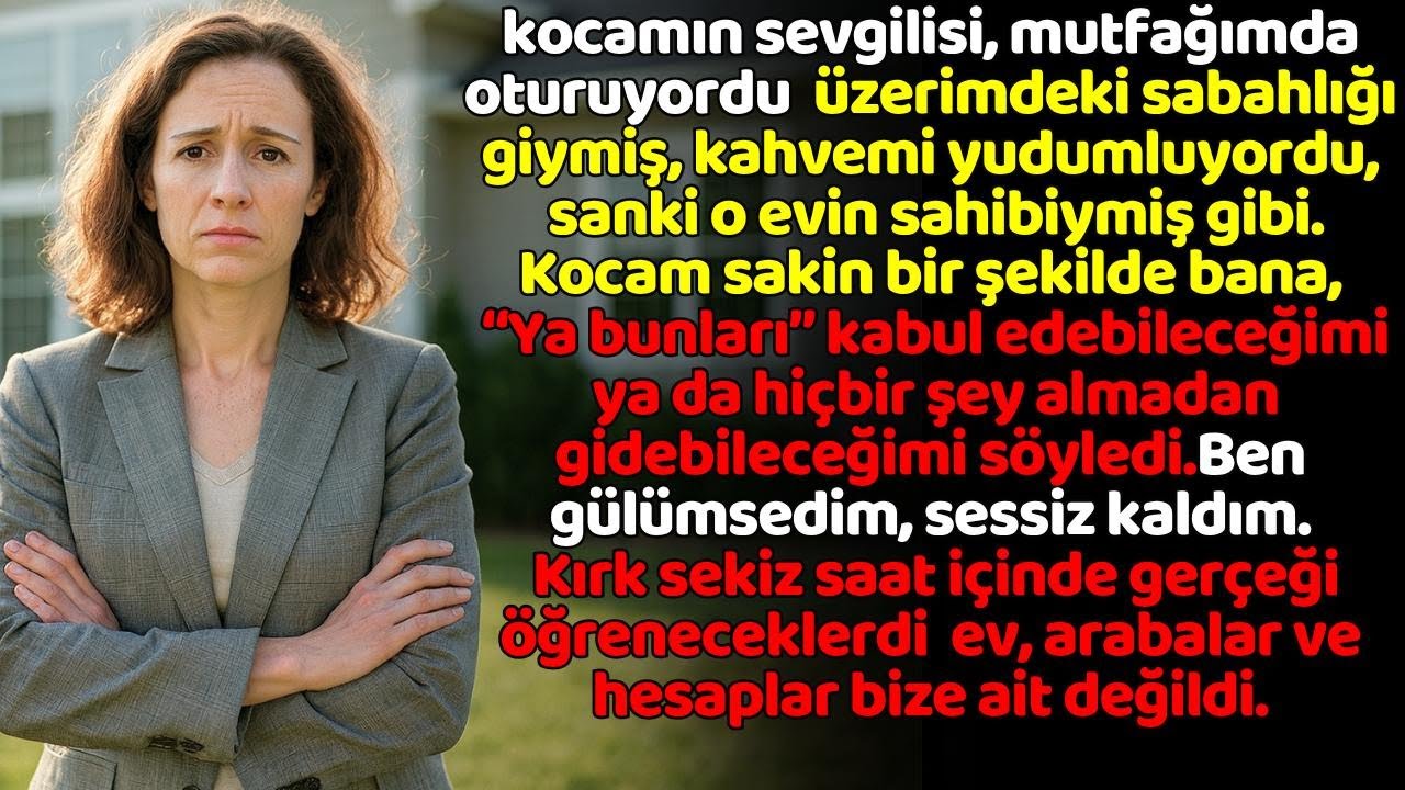 Kocam Metresini Evimize Getirip: O Artık Bizimle Yaşacak Dedi