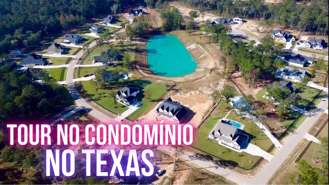Tour no condomínio onde moro no Texas