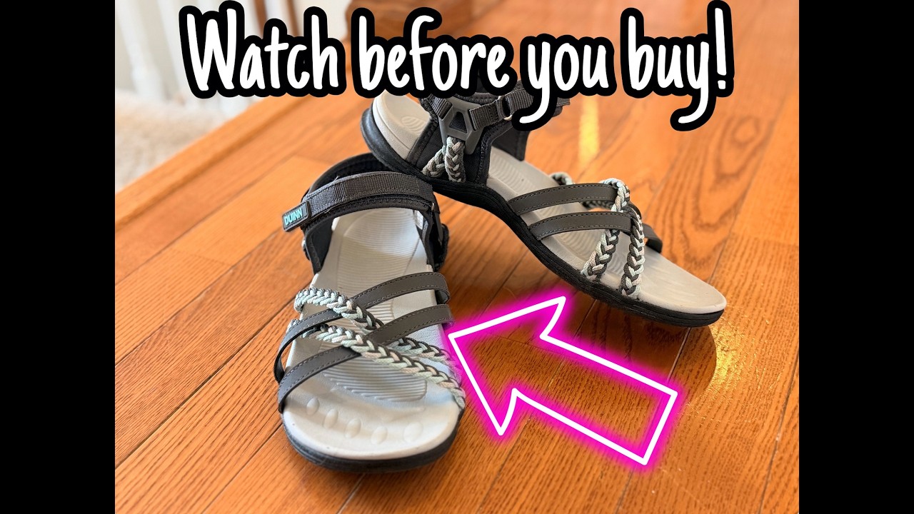 UBFEN Womens Hiking Comfort Sport Sandals Review- Watch Before You Buy!