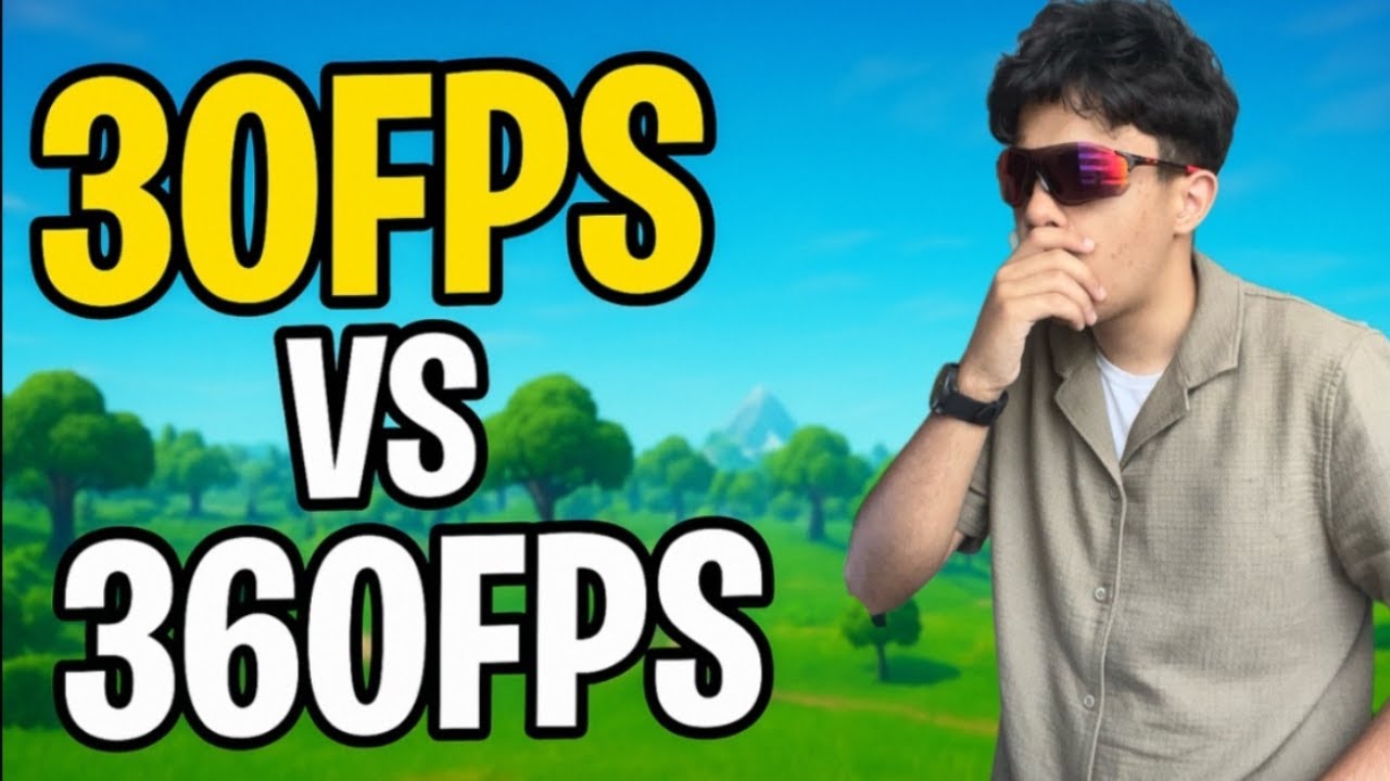 1VS1 OP ELKE FPS - 30FPS VS 360 FPS🔥