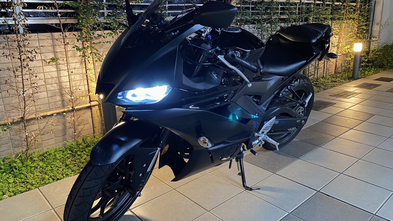 YZF-R25で深夜の首都高をツーリング！【YZF-R25】