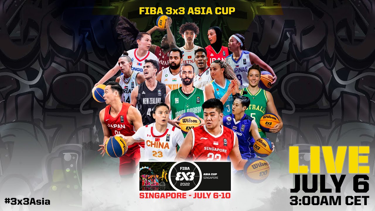 RE-LIVE | FIBA 3x3 Asia Cup 2022 | Day 1/Session 1 | 3x3 Basketball