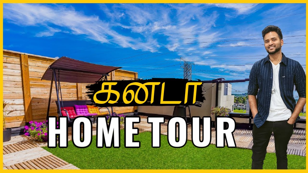 கனடா வீட்டை சுற்றி பாக்கலாம் வாங்க ! Our Home Tour in Canada | Canada Tamil