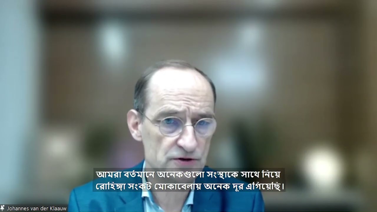 Humanitarian Response to FDMN: Bangladesh Strategies and Challenges_Bangla_Johannes Van Der Klaauw