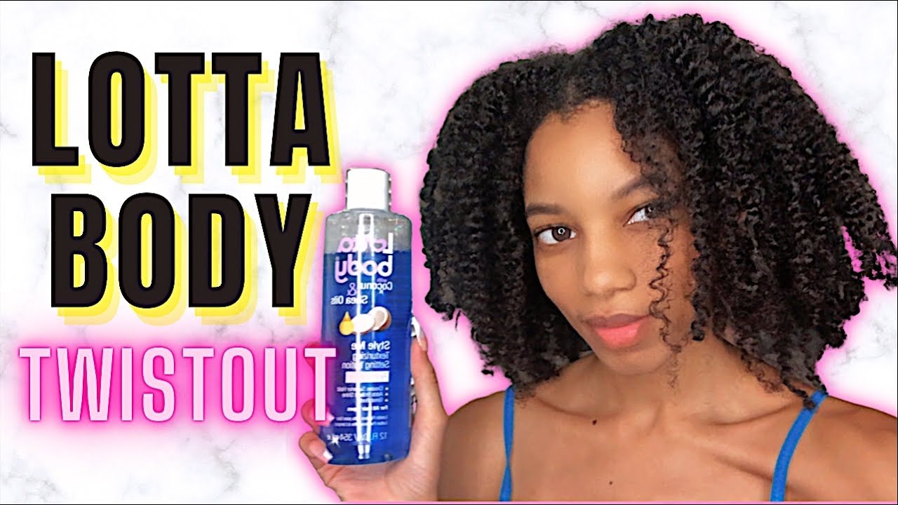 LOTTA BODY TWISTOUT | Lotta Body Setting Lotion Review