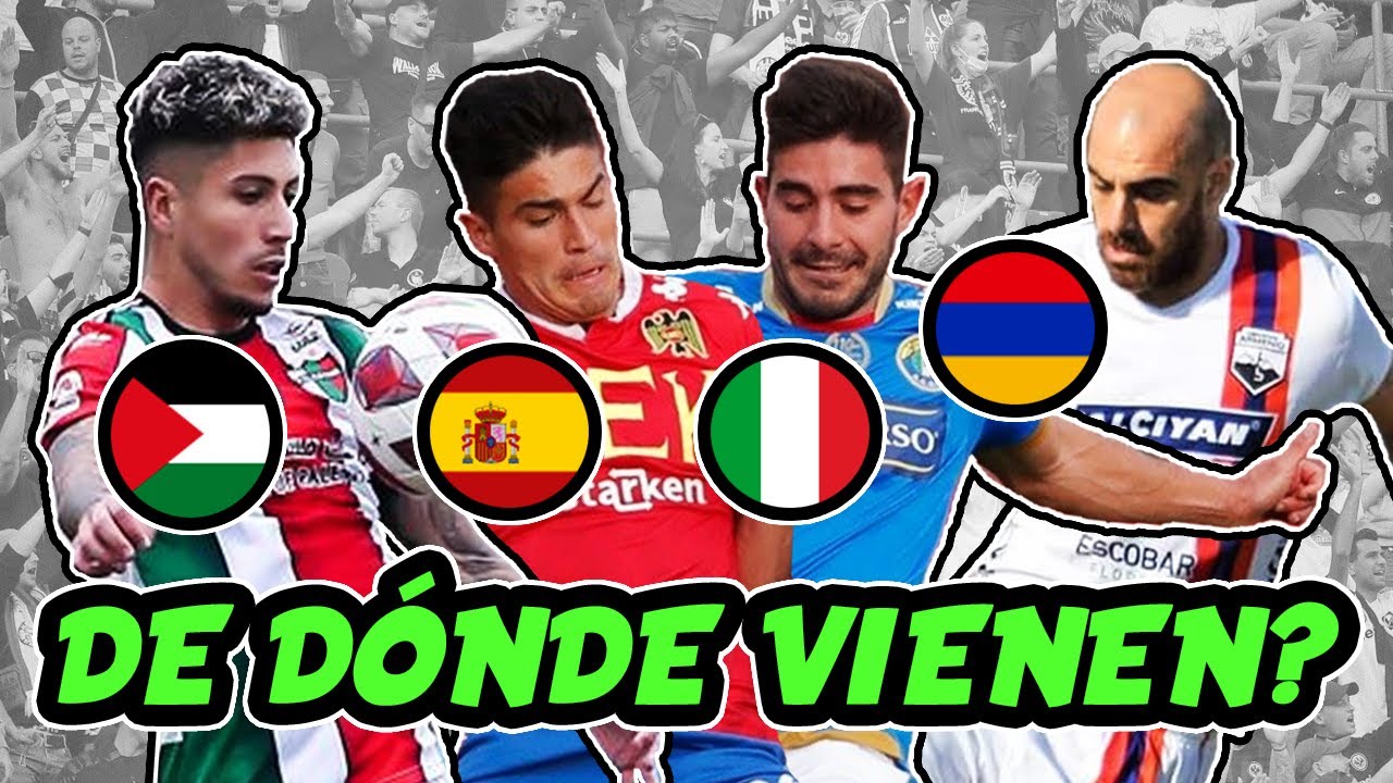 Equipos de UN PAÍS inspirados en OTROS PAÍSES
