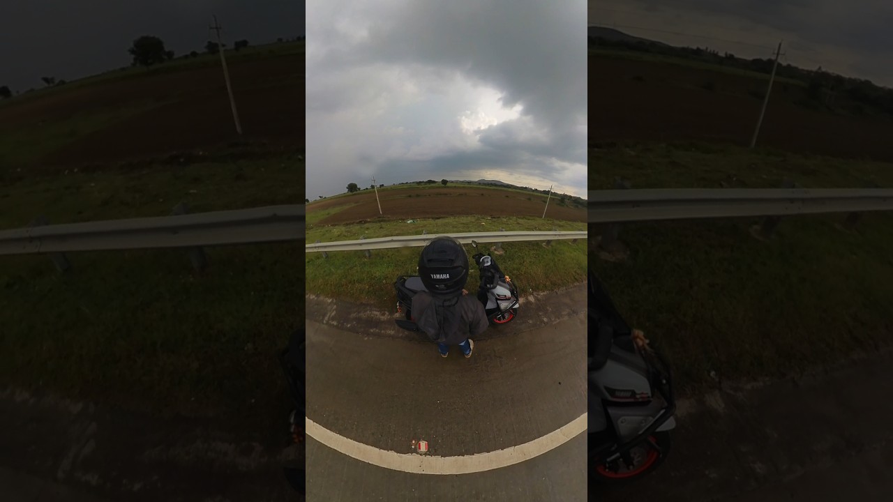 Shot from Insta360 at rain #insta360 #rain
