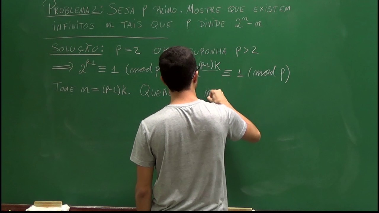 O Pequeno Teorema de Fermat
