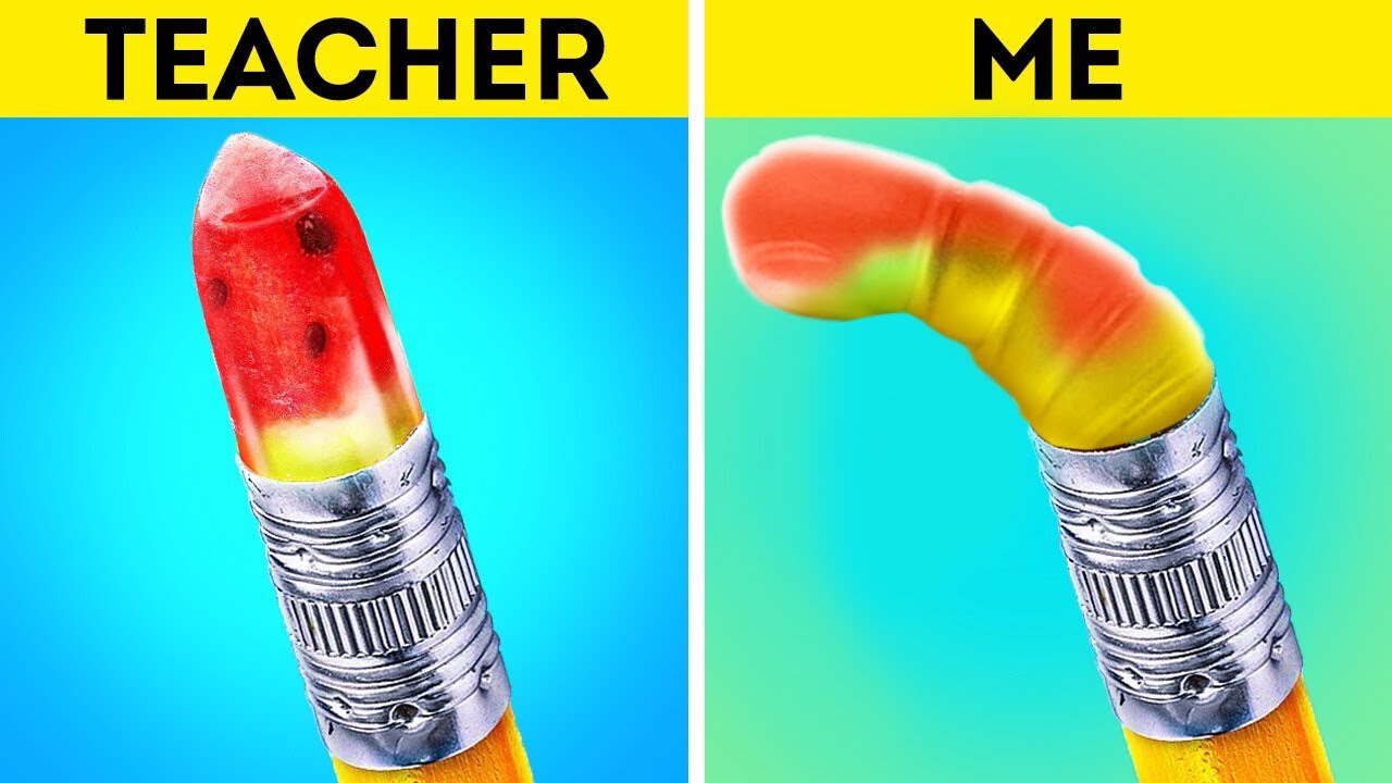 SFIDA D'ARTE COLORATA! 🎨 Incredibili Trucchi Scolastici & Facili Tecniche di Disegno