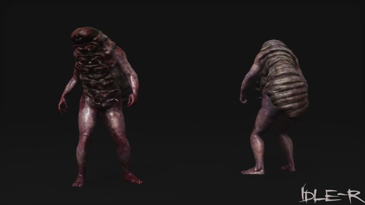 Mutant Caterpillar Preview Animations