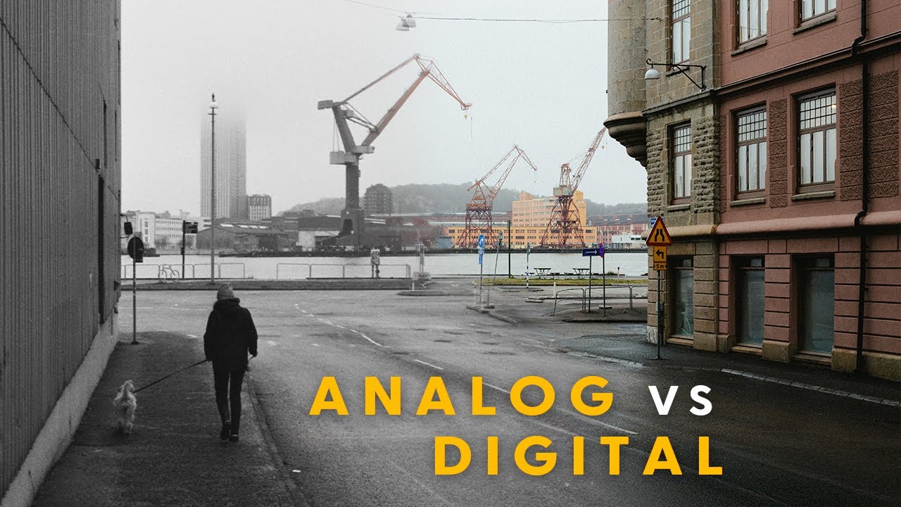 New VS Old Photography in a Swedish Port Town - Street POV