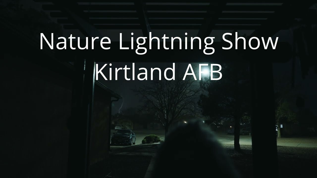 Nature's Lightning show/ New Mexico / Field Recording