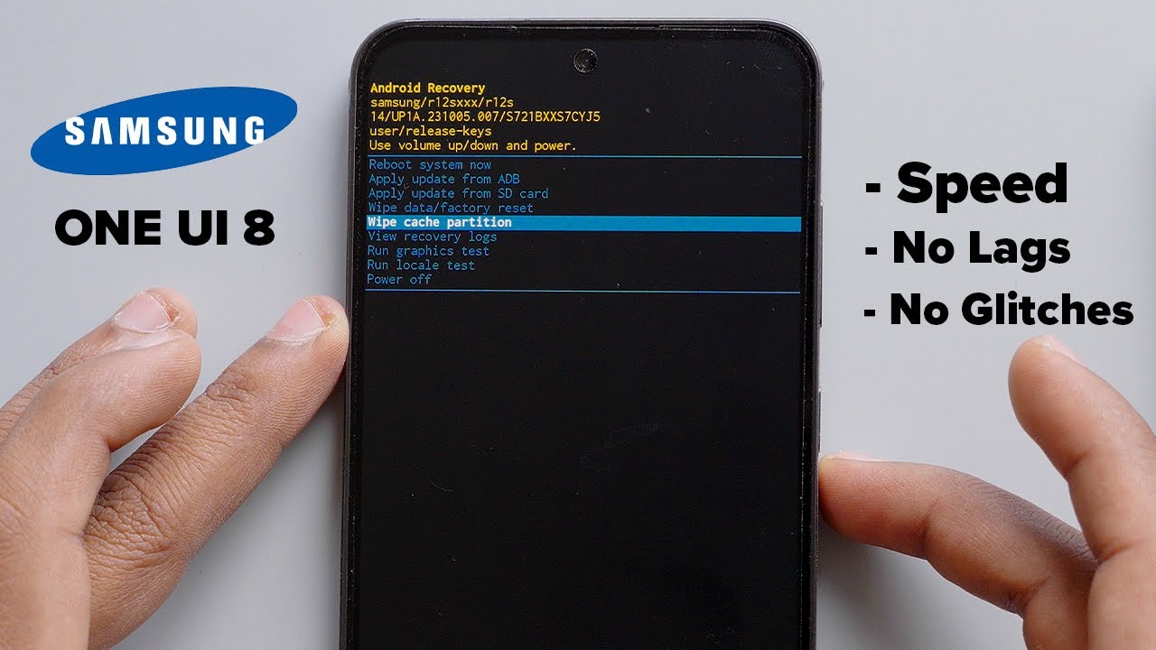 How to Do Wipe Cache Partition on Samsung Mobile (One UI 8) - Fix Lags, Glitches & Speed!