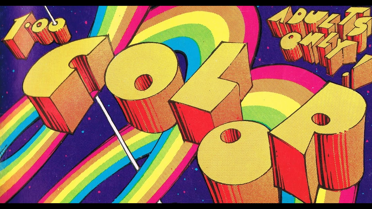 ipi  Spanish-American Artist VICTOR MOSCOSO; 'COLOR', The Print Mint, 1971. Underground Comix.