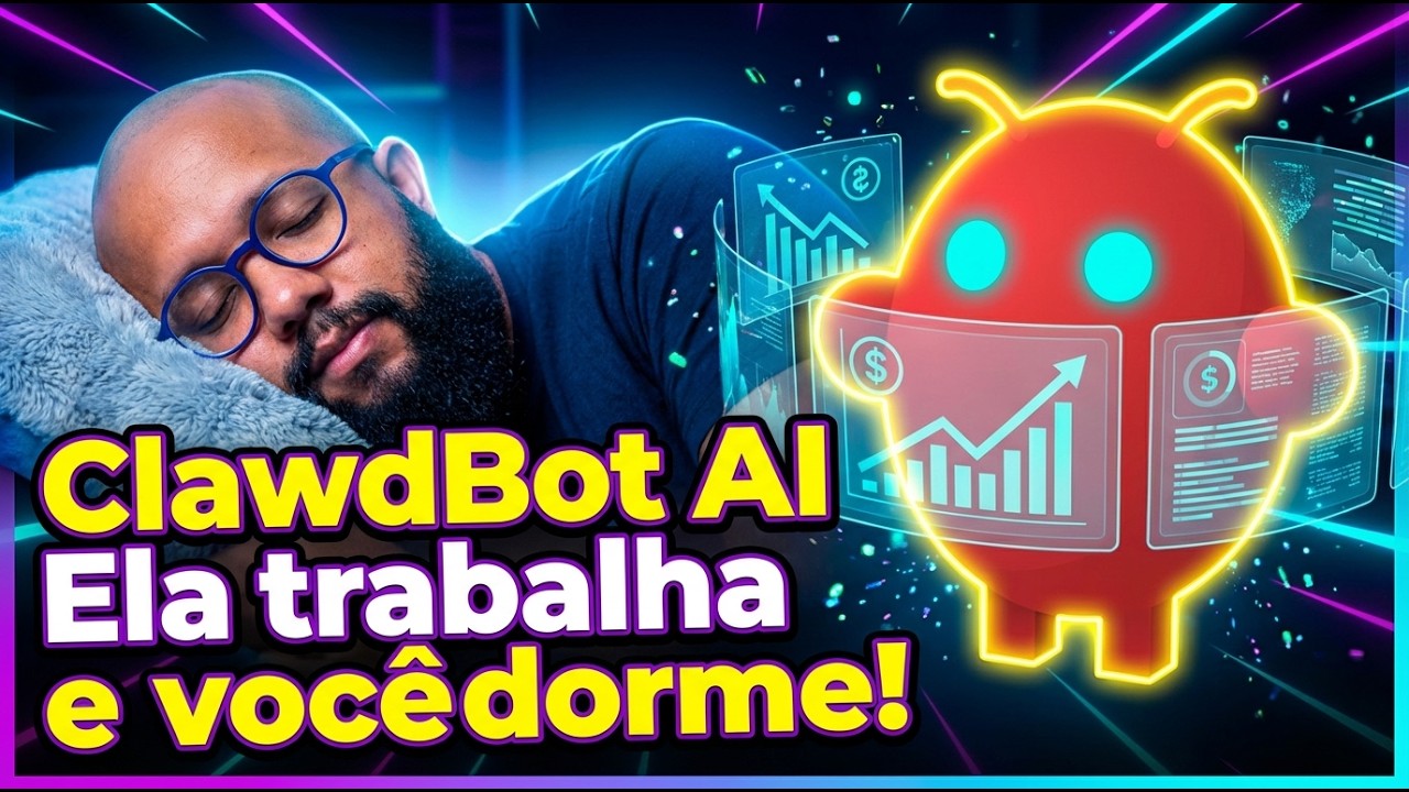COMO USAR CLAWDBOT: A IA Grátis que Trabalha 24h por Dia para Você!