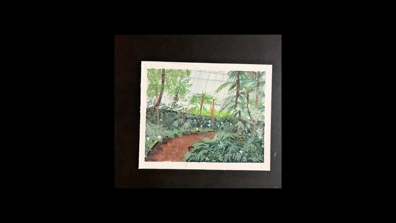 Botanical Garden #illustration  #art #berlin #artwork