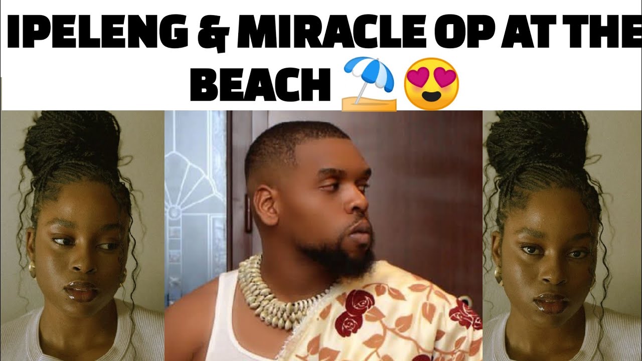 👉😍IPELENG & MIRACLE OP AT THE BEACH 🏖️ ENJOYING THE SUNSET 🌇 #ipelengbbtitans #miracleopbbtitan #fyp