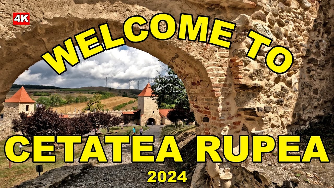 Viziteaza cetatea RUPEA Brasov TUR COMPLET Romania 🇷🇴 / The complete tour of the historic fortress