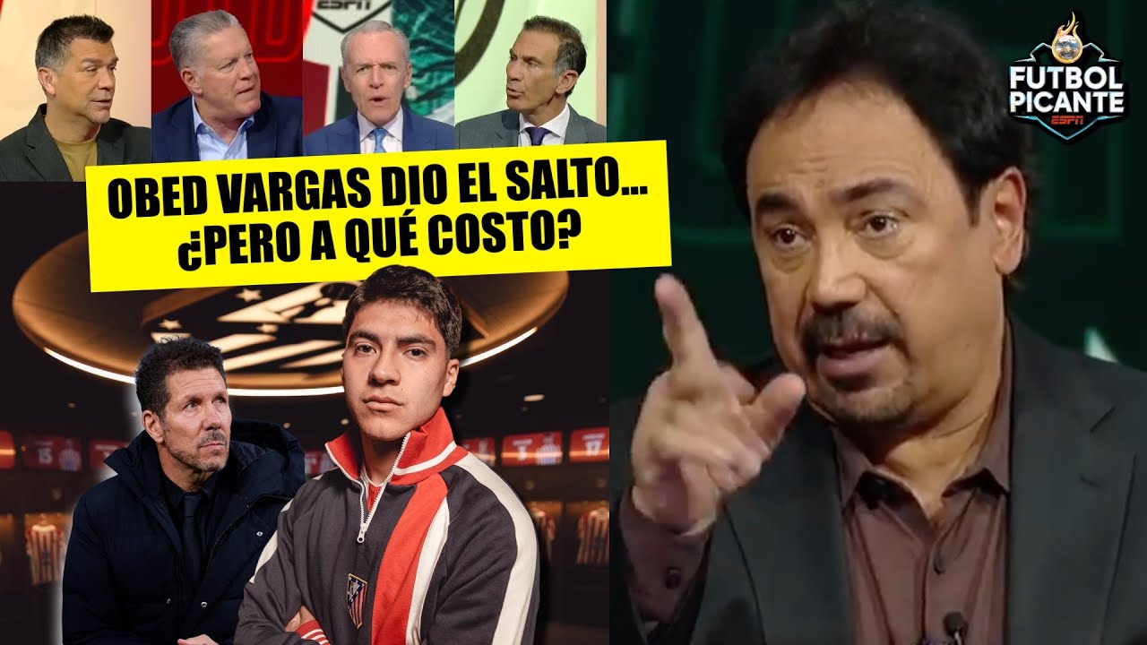 HUGO SÁNCHEZ SEÑALA los RETOS que tendrá OBED VARGAS al jugar en ATLÉTICO DE MADRID | Futbol Picante
