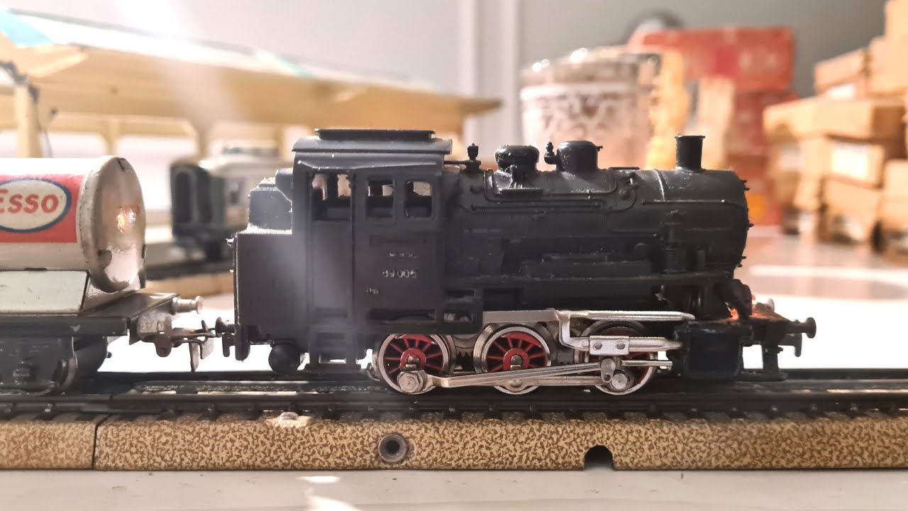 M&auml;rklin H0/00 Classics, Temporary Layout, Impressionen, Blech- & Gusswagen 300er 3000 #nostalgie